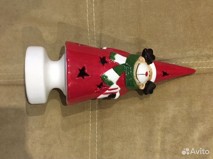 Новогодний сувенир (подсвечник)