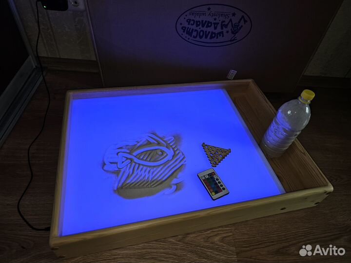 Световой планшет для рисования песком