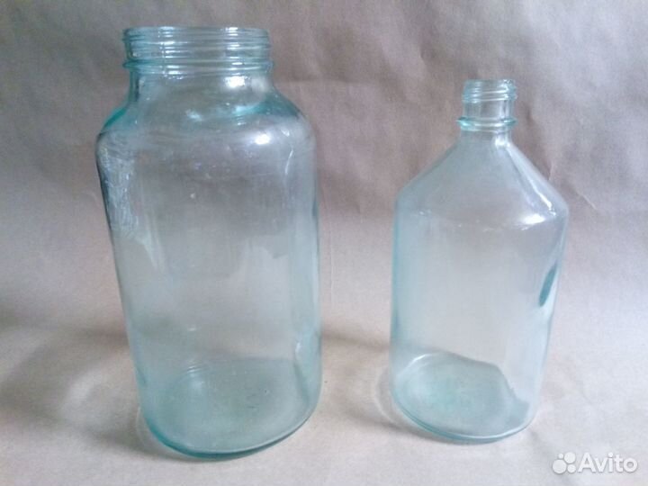 Бутылки стеклянные СССР