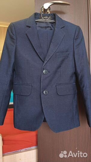 Школьный костюм для мальчика 122 синий