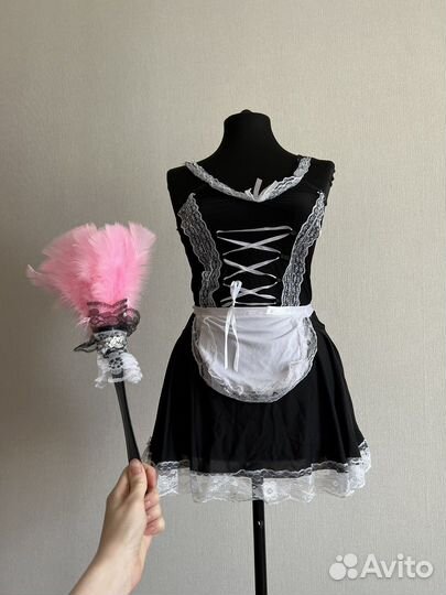 Костюм Горничной Новый с метелкой 40 44