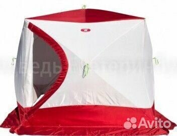 Палатка зим куб медведь h-2,00м, 2,30*2,30м, 4-х м