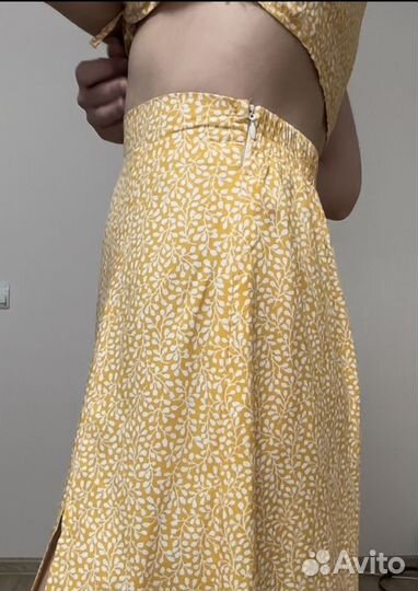 Костюм юбка и топ женский летний