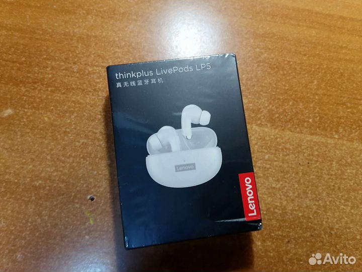 Bluetooth наушники Lenovo LP 5