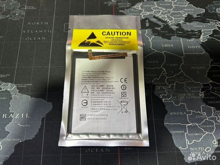 Аккумулятор для Nokia 6 TA-1021 / Нокиа 6 (HE316