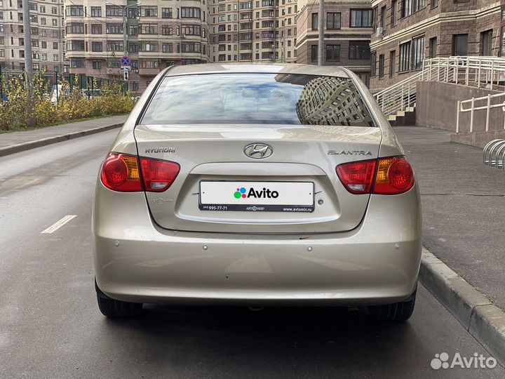 Hyundai Elantra 1.6 AT, 2008, 139 500 км