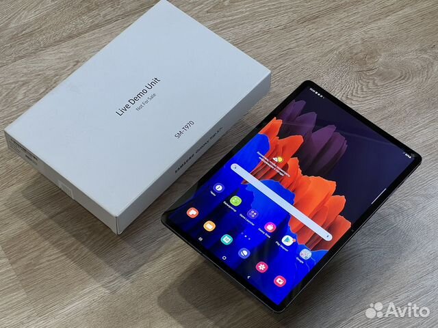 Samsung Tab S7 Plus blue live demo unit ldu демо купить в Москве ...
