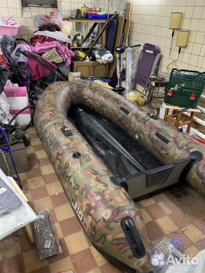 Надувная лодка пвх бу