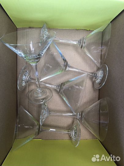 Бокалы розочки для мартини