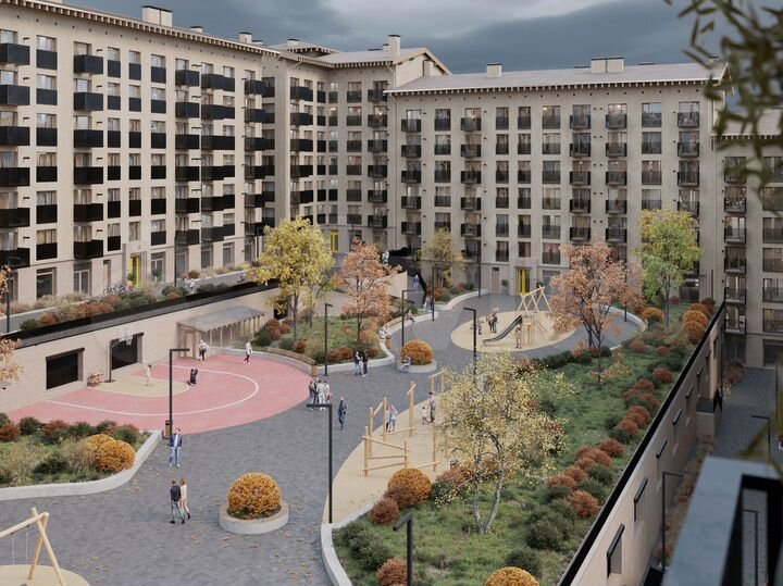 1-к. квартира, 38,3 м², 3/7 эт.