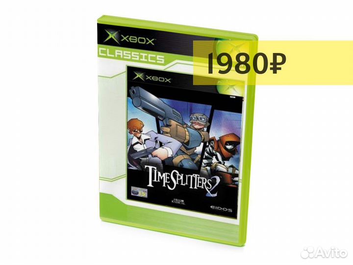 Timesplitters 2 Classics, б/у, английский (Xbox)