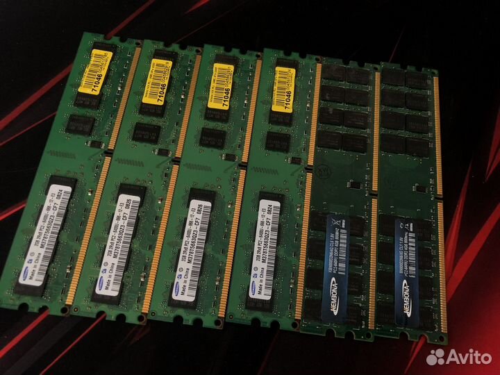 Оперативная память ddr2 16гб