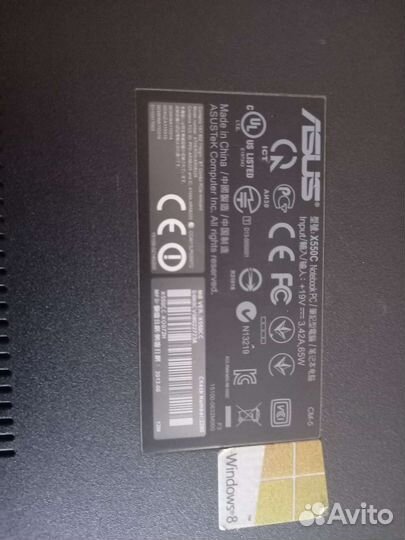 Ноутбук asus