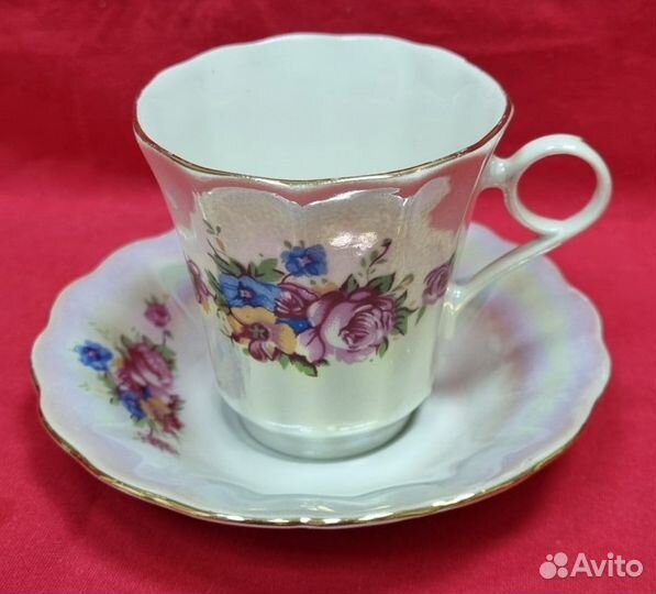 Кофейные пары. Коростенский фарфор. Клеймо