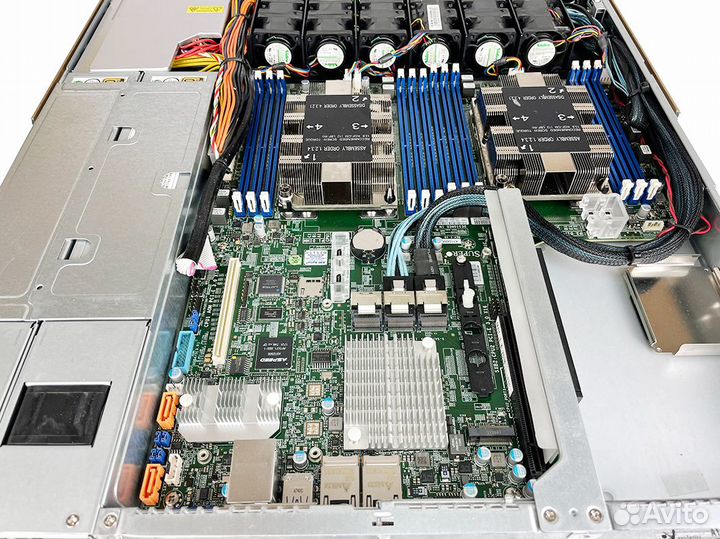 Сервер Supermicro 1029P-WTR 2x Gold 6238R 64Gb