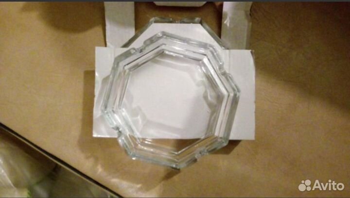 Пепельница стеклянная