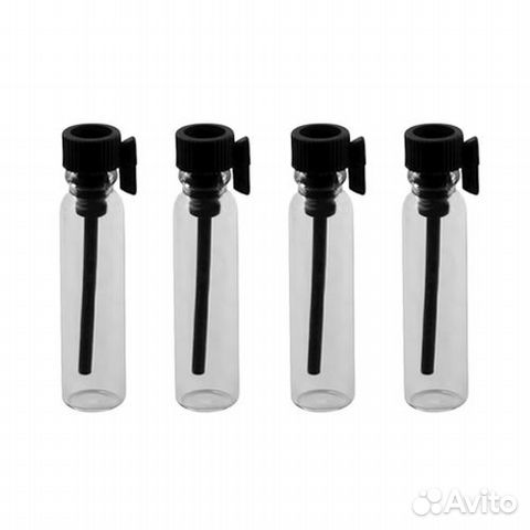 Фиолки, пробники стеклянные