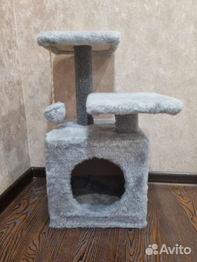 Когтеточка домик для кошки