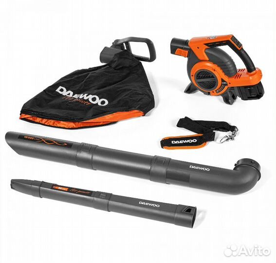 Воздуходувка-пылесос аккумуляторная daewoo dabl 90