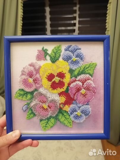 Картина вышивка бисером