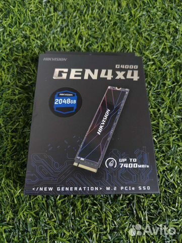 Новый SSD накопитель Hikvision G4000 Pci-e 4.0 2Tb