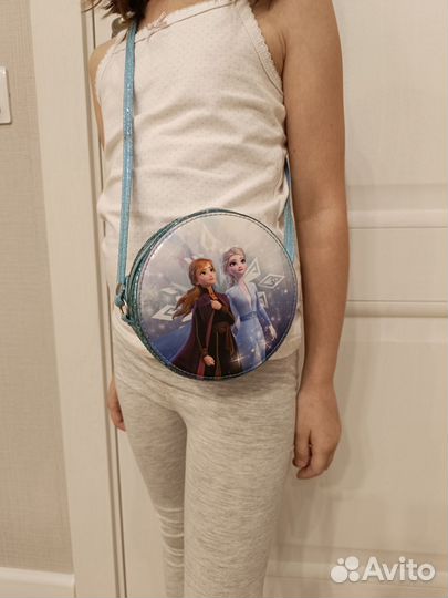 Детская сумка hm с Эльзой и Анной