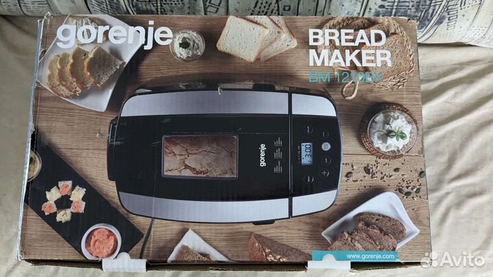 Хлебопечка gorenje BM1210BK