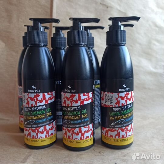 Лососевое масло для собак