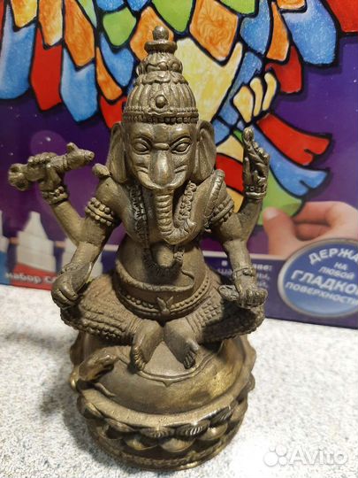 Статуэтка Ганеша латунь