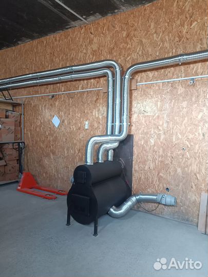 Печь на дровах Муссон