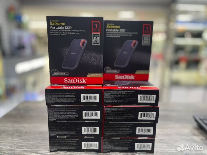 Внешний SSD SanDisk Extreme Portable SSD V2 1 тб