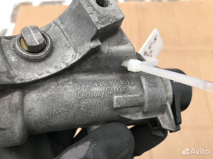 Замок зажигания на Audi A6 C5 АКПП