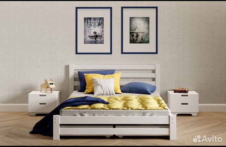 Кровать двуспальная 160х200 бу