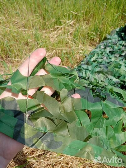 Камуфляжная сеть 2 слоя, 6х10