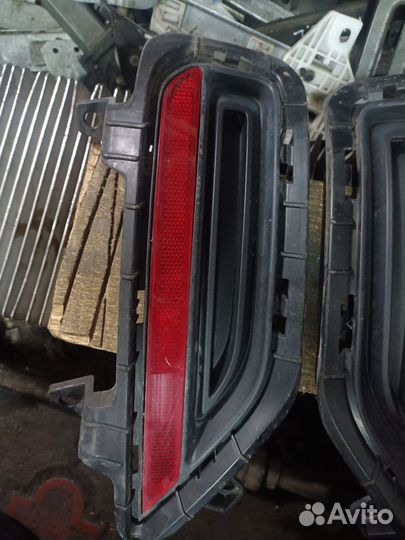 Накладка бампера Kia Rio 4 X, задняя правая