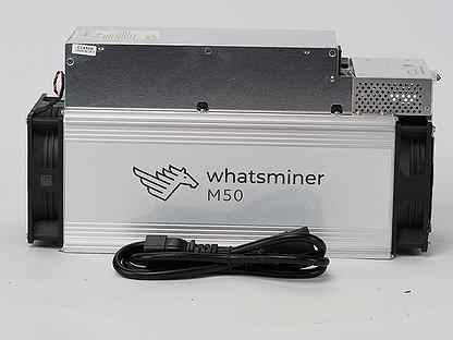 Asic Whatsminer M50 110 TH/s Новый Легальный с тд