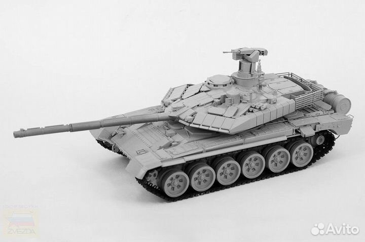 3675 Звезда 1/35 Российский боевой танк Т-90мс