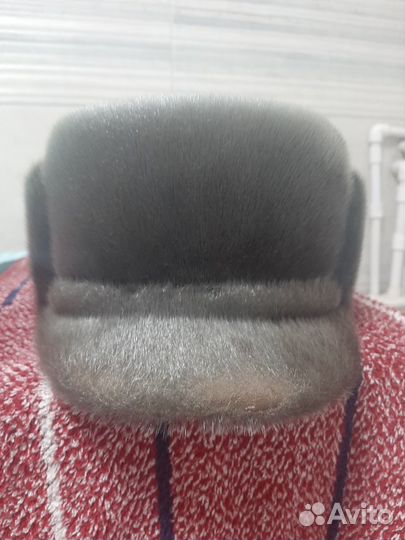 Шапка из меха морского котика