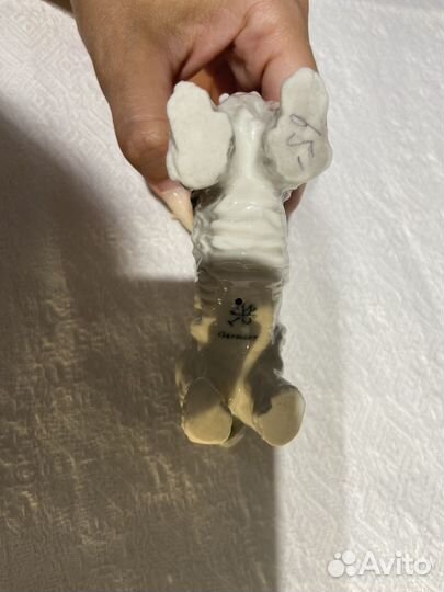 Фарфоровая статуэтка «терьер« Karl Ens