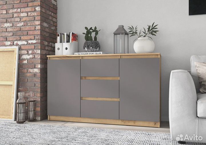 Тумба комод белая