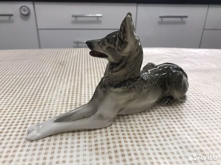 Собака Овчарка Статуэтка лфз