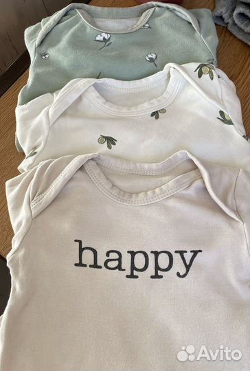 Детские вещи пакетом на осень на девочку 6-12 мес