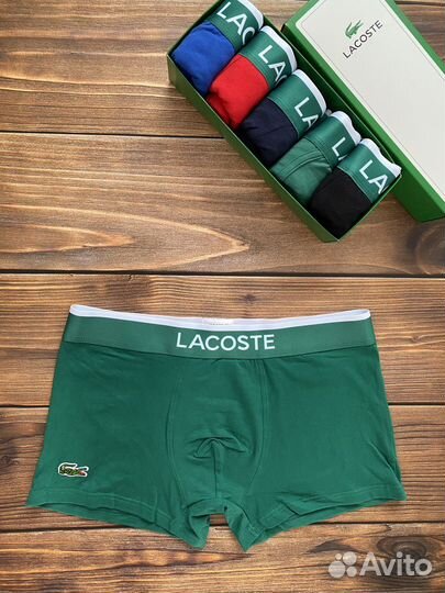 Трусы мужские боксеры lacoste