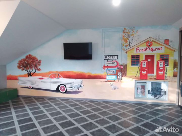 Художник. Картины на заказ. Роспись стен