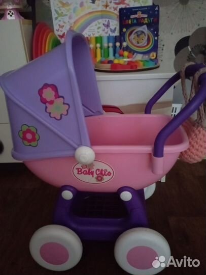 Коляска кукольная полесье