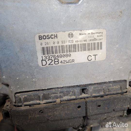 Эбу фиат дукато 2.8