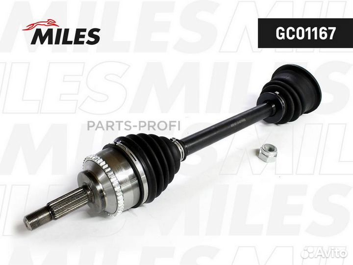 Miles GC01167 renault clio II/kangoo 1.2-1.9DTI 97-09 ABS (GKN 304689) GC01167