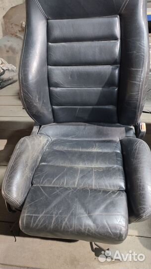 Сиденья рекаро ауди 100 s4 кожа