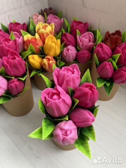 Тюльпаны к 8 марта