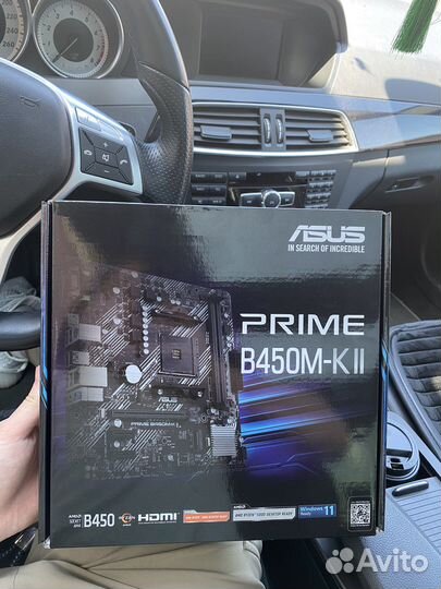 Материнская плата asus prime B450M-K II